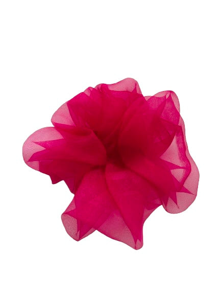 Sheer Silk Organza Hair Accessory